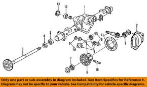 Details About Gm Oem Rear Axle Differential Pumpkin Cover 19133285