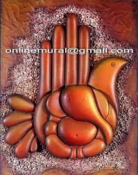 3d Mural Art Rajasthani Face Mural Google Search Mural Art Mural Art Design Mural
