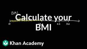 Calculate Your Own Body Mass Index Video Khan Academy