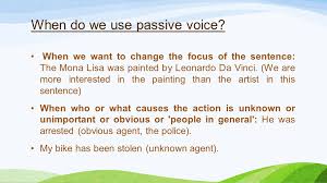 The identification of voice in sentences entirely has to do with the sentence construction. 8 Weak Words You Need To Edit Out Of Your Next Blog Post