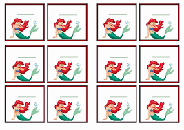 Birthday By Theme Mermaid Names Little Mermaid Gifts Mermaid Printables