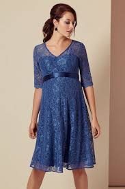 A Line Umstandskleid Mit 3 4 Armeln Blau Maternity Occasion Wear Maternity Dresses Short Dresses Pregnant Party Dress