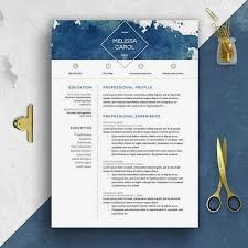 Modern Resume Template Word 1 3 Page Resume Cv Template Etsy In 2020 Resume Template Word Modern Resume Template Resume Template