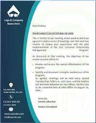 Letterhead Construction Company Letterhead Construction Company Customer Relationships