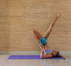 Shoulder Stand Variation Yoga Sculpt Samantha Cannon Yoga Sculpt Fitness Body Yoga
