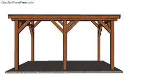 Lean To Carport Plans Free Pdf Download Free Garden Plans How To Build Garden Projects In 2020 Lean To Carport Carport Plans Carport
