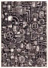 Contentimus Welcome To The Machine By 6bandblackink On Deviantart Mechanical Art Surreal Artwork Steampunk Background