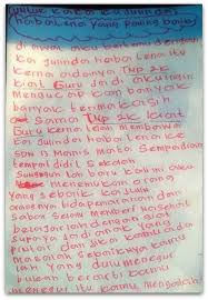 Apakah surat cinta hanya ditujukan oleh pasangan semata? Surat Cinta Dari Sempadian Batukarinfo