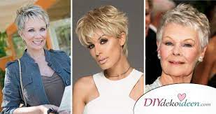 Mittlerweile handelt es sich hierbei um einen neuen modetrend, der nicht nur schicke, sondern auch. Kurzhaarfrisuren Fur Frauen Ab 50 Elegant Schick Und Modern