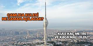 Çamlıca anten kulesi maliyeti ne kadar? Camlica Kulesi Kac Metre Camlica Kulesi Ne Zaman Acilacak Camlica Anten Kulesi Maliyeti Ne
