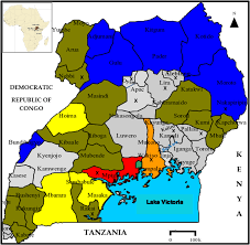 Static image maps look always the same, in all browsers and on all platforms. Map Of Uganda Showing The Location Of The Districts With Reports Of Download Scientific Diagram