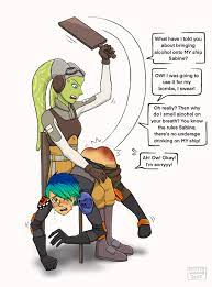 Rule34 - If it exists, there is porn of it  hera syndulla, sabine wren   4269785