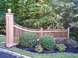 See more ideas about driveway, driveway entrance, farm entrance. Wood Picket Driveway Entrance Sections Landscaping Entrance Driveway Entrance Landscaping Front Yard Landscaping Simple
