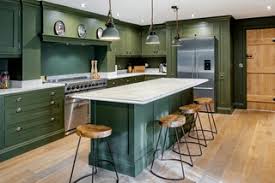 Kitchen cabinet stock photos and images (22,848). Chic Dark Olive Green Kitchen Landhausstil Kuche Sonstige Von Shaker May Houzz