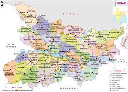 The bihar map gives you all the major information about the bihar state of india. Bihar Map State Districts Information And Facts