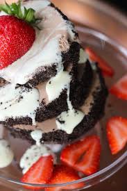 Mini Ice Cream Cake With Banana Creme Anglaise Recipe Ice Cream Cake Dessert Recipes Delicious Desserts