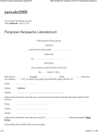 6th maret 2021 11 min read. Perjanjian Kerjasama Laboratorium