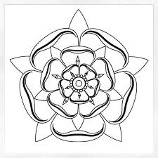 Symbol Venus On Instagram Tudor Rose Tattoos Yorkshire Rose Line Art Tattoos