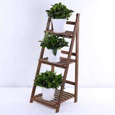 Check spelling or type a new query. Wooden Ladder Shelf 3 Tier Plant Flower Storage Shelves Multi Book Folding Wooden Ladder Shelf Ladder Shelf Wooden Ladder