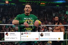 Created by nelsonnick24a community for 9 years. Wwe Fans Sent Into A Frenzy As John Cena Makes A Shocking Return At Money In The Bank See Reactions
