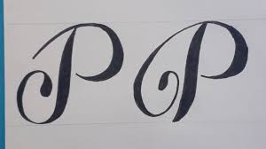 Alphabet crowns (hats) print a hat for each letter of the alphabet, and the numbers 0 through 10. Calligraphy Handwriting Letter P In Cursive Design How To Write Stylish Alphabet For Beginners Youtube