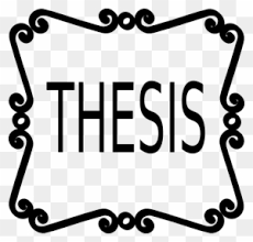Thesis statement is a statement made at the end of the introduction, after the background information on the topic. Thesis Clipart Transparent Png Clipart Images Free Download Clipartmax