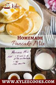 Homemade Pancake Mix A Delicious Make Ahead Mix That Is Way Better Than Boxed Allowing Homemade Pancake Mix Breakfast Brunch Recipes Best Breakfast Recipes
