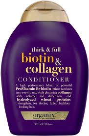 Hair Biotin Shampoo Before And After Organix Biotin And Collagen Conditioner Two Uses And My Hair Looks Fuller And Healthier Biotin And Collagen Shampoo Biotin Shampoo Shampoo For Thinning Hair