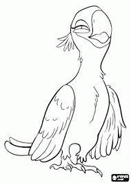 Rio Coloring Page The Beautiful Jewel Is A Female Macaw In The Movie Rio Coloring Page Bird Coloring Pages Disney Coloring Pages Free Coloring Pages