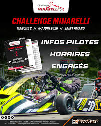 Challenge Minarelli 2026 : direction Saint-Amand pour la deuxième manche ! - Kart-Actu