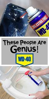 Borderline Genius Wd 40 Uses Household Cleaning Tips Wd 40 Uses Cleaning Hacks