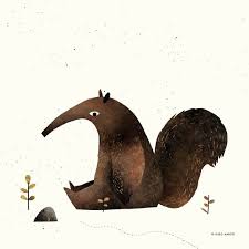 Ants Again Anteater An Art Print By Greg Abbott Animal Illustration Art Animal Art