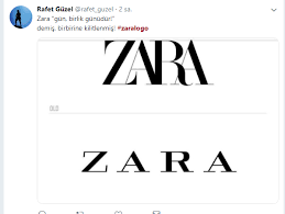 Logosunu değiştiren i̇spanyol tekstil firması zara, yeni tasarımda harflerin iç içe geçmesi nedeniyle sosyal medyada alay konusu oldu. Zara Nin Degisen Logosu Twitter Da Alay Konusu Oldu Tele1