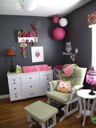 Room Colors Modern Owl Nursery