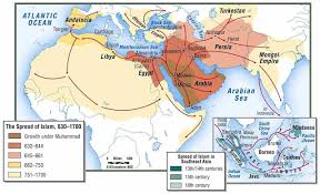 Perdagangan yang terhubung ke banyak daerah telah membantu dalam penyebaran islam. Peta Penyebaran Islam Dari Awal Hingga Abad Ke 18 Science Religion And Journalism
