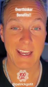 Been an overthinker is OKand having one love you has some great benefits!!  thanks for ghe post @Patrick Gaudet 💯 #100percent #lifeadvice #overthinker  #relationship