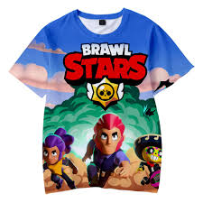Collect and hold 10 gems to win, but get fragged and lose your gems. Amoma Unisex Kinder Brawl Stars T Shirt 3d Digitaldruck Freizeit Spiel Kurzarmliges Fur Jungen Madchen Bekleidung Videogames Fanbekleidung