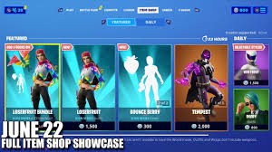 Fortnite cosmetics, item shop history, weapons and more. Fortnite Item Shop June 22 2020 Fortnite Battle Royale Youtube