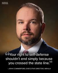 Don't miss our recent interview with NRA-ILA Executive Director John  Commerford. We discussed some of the biggest upcoming battles for our gun  rights. https://bit.ly/4k0iQ6Z