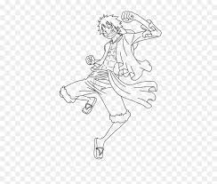 School's out for summer, so keep kids of all ages busy with summer coloring sheets. Monkey D Luffy Coloring Pages M7 Png Download Monkey D Luffy Outline Transparent Png Vhv