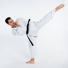 A karate practitioner is called a karateka. Fujimae Karate Gi Training Lite Weiss