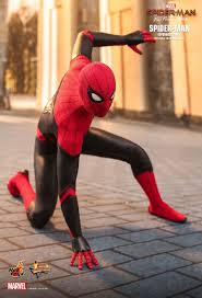 Hot Toys Spider Man Far From Home Spider Man Upgraded Suit 1 6th Scale Collectible Figure Hot Toys Spiderman Hot Toys Spiderman