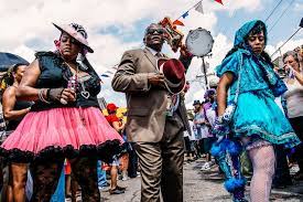 Second Line March Jazz Funeral Of The New Orleans Brass Bands Celebration Of Life And As A Throwback New Orleans Brass Band African Traditions New Orleans