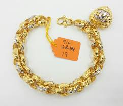 1280 x 720 · jpeg. Rantai Tangan Gelang Emas 916 Design Terkini 2019
