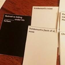 Harry potter and the sorcerer's stone. Harry Potter Version Of Cards Against Humanity Exists And It S What Every Adult Muggle Needs Bored Panda