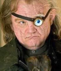 Why can't you read the school name in Goblet of Fire?