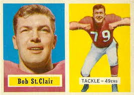 Bob St. Clair (Hall of Fame) Football Cards