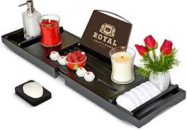 Check out our wood bath caddy selection for the very best in unique or. 10 Amazing Bathtub Trays And Bathtub Caddies You Will Love Smallbathroomideas101