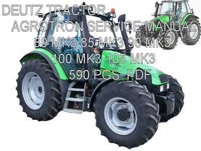 Deutz Fahr Agrotron 105-MK3 Tractor