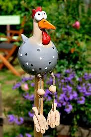 Keramik Garten Innen Wetterfest Vogel Huhn Gartenstecker Kantenhocker Hahn Ebay Topferarbeiten Gartenstecker Keramik